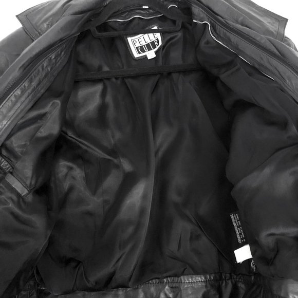 VINTAGE CROP LEATHER JACKET - Picture 3 of 6